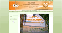 Desktop Screenshot of beleben.eu